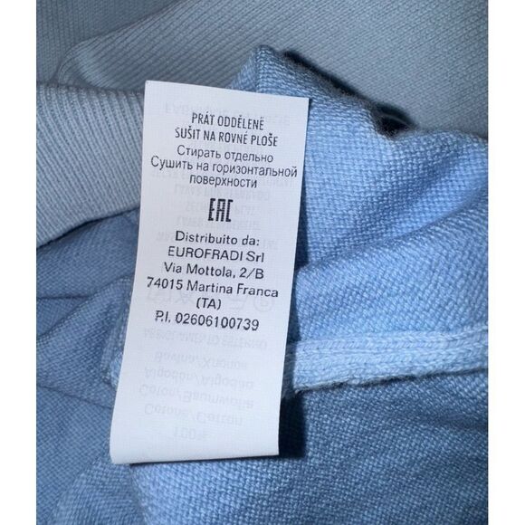 Fradi 100% cotton light blue sweater size extra large - Picture 9 of 10